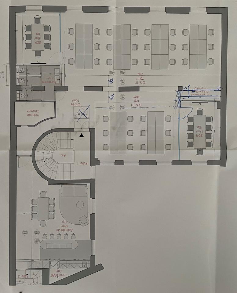 Bureau Paris 381m² Location bureau Paris OLBUR2425089 7